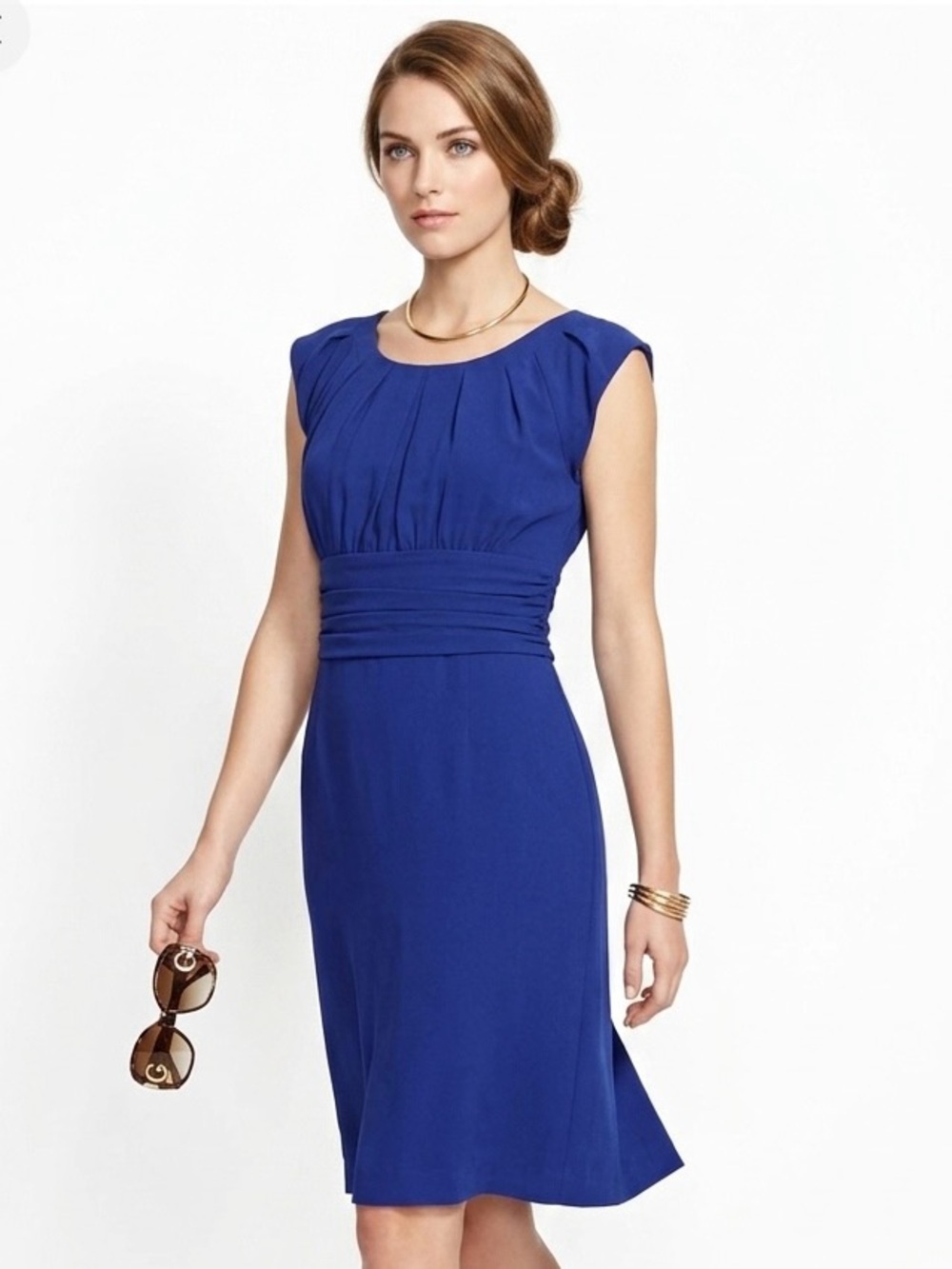 DIANE VON FUSTENBERG Jamila Dress in Bluebird women’s size 10